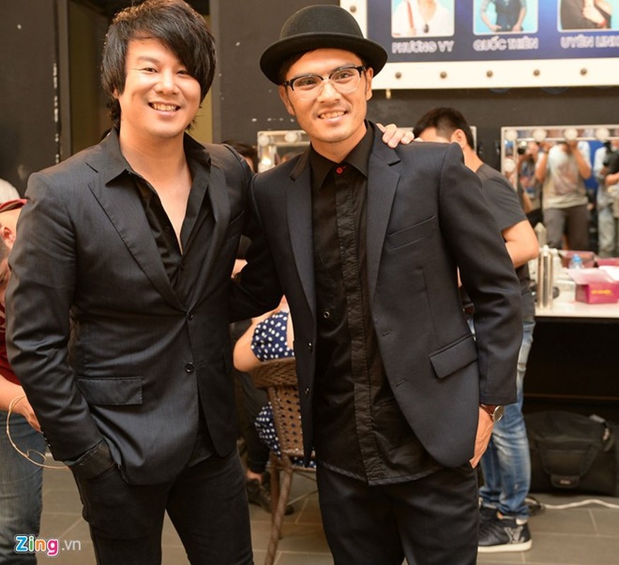 Thu Minh duoc chong Tay ho tong den san khau Vietnam Idol-Hinh-12